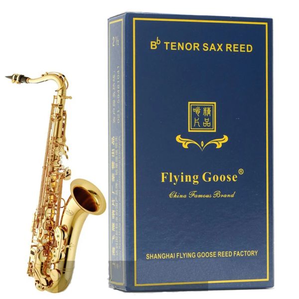 Saxofone Flying Tenor Sax Reed 2,5# ou 3# Força Tenor SAXOFONE REEDS ACESSÓRIOS GRAVAÇÃO GRATUITA