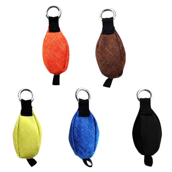 Acessórios 250/350/400g/14 oz escalada de rocha Bolsa de peso arborista Rigging para escalar acessórios para caminhadas de montanhismo