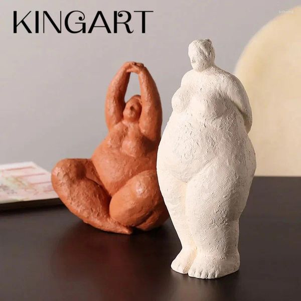 Figurine decorative sculture decorazioni per la casa grasso signora vintage statue tavolo da tavolo artigianato doni ornamenti figure creative figure