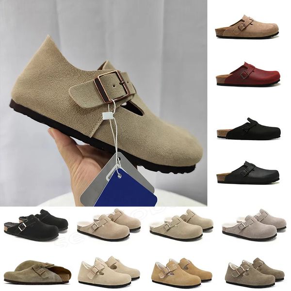 Birkinstock Objektträger für Männer Sandalen berühmte Designerinnen Frauen Schieberegler braune Arizonas Clogs Wildleder Schlangenleder Slipper Schnalle Gurt Birkin Sandal Slide Schuhe