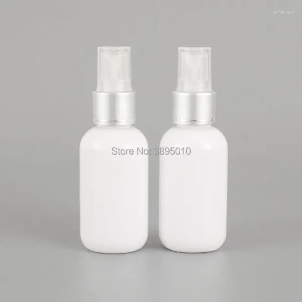 Bottiglie di stoccaggio 50 ml di profumo Mistria Spray Bottone Impostazione Pompa Perfumi e fragranze per contenitori F785