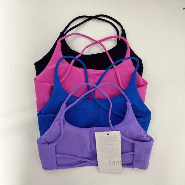 New Sports Bra Gym Fitness Beauty Back Yoga Bras Sexy Wear Women Push Up acolchoado Running Tops Tops Wireless Athletic Brassiere