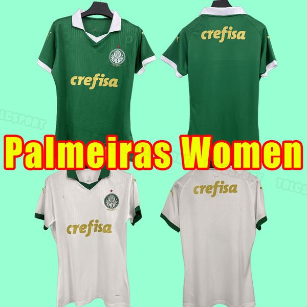 Женщины 24/25 Palmeiras Soccer Jerseys Champions Champions Campeao Brasileiro 2024 2025 L. Adriano Ramires Dudo Gomez Veiga Willian Roni Men Home Away Girl Model