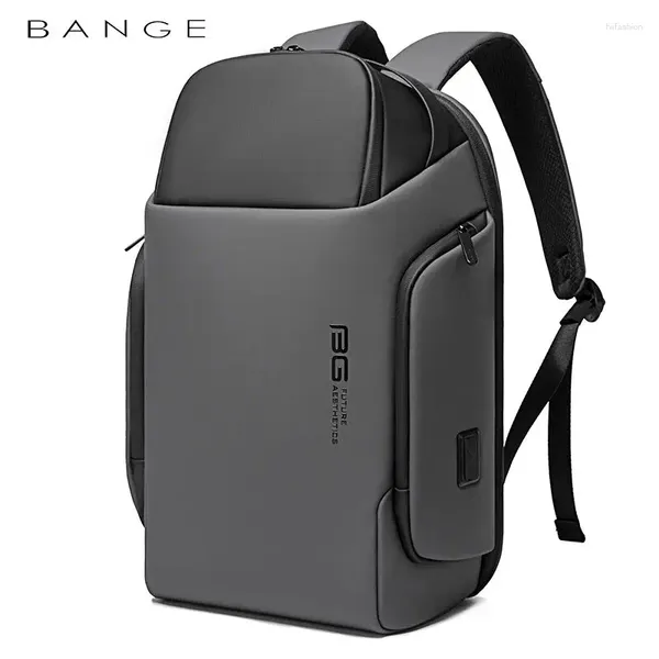 Backpack 2024 BANGE IMPRESSÃO DE RESPONSABILIDADES DE 15.6 PINCELHO COMPUTADORBACKPACK USB Interface para carregamento LargeCapacity Men's Men's