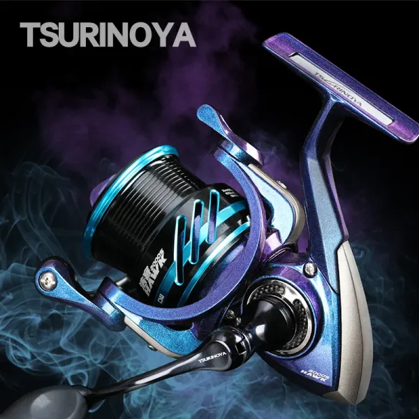 Accessori Tsurinoya Spool poco profonde Relino rotante falco 2000s 2500s 3000s 7 kg trascinare lungo fusione versatile bobina di pesca versatile