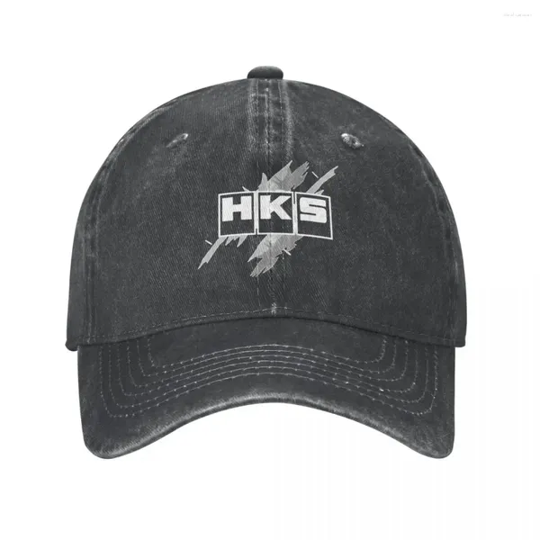 BAPS BAPS HKS Power e Sportser Performance Turbo Logo Baseball Cappellino da baseball Sole in difficoltà per uomini Attività Fit Cappelli adatti