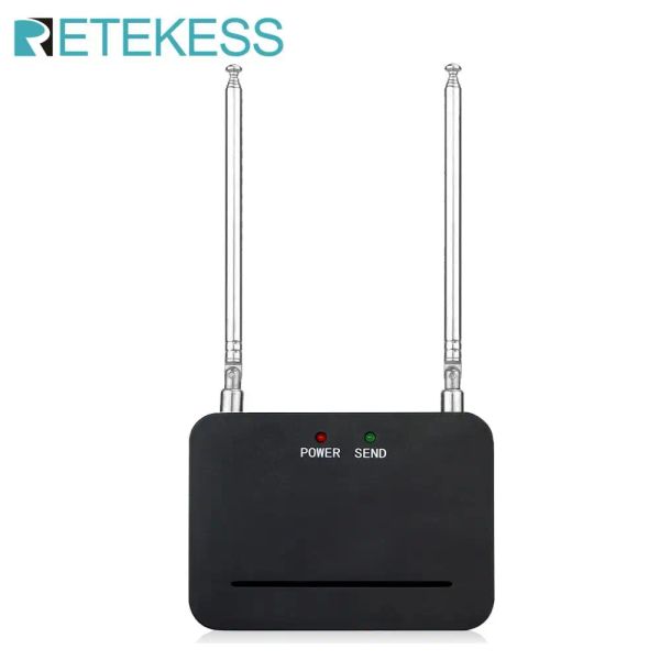 Accessoires Retekess TD021 Verstärker 500mW Wireless Repeater Signalverstärker Extender mit Antenne für Restaurant Pager T117 Calling System