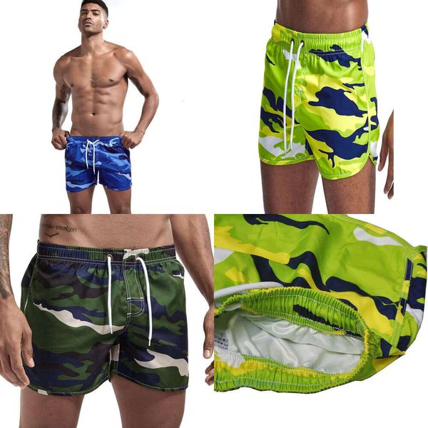 Erkek Tasarımcı Şort Yüzme Kısa Pantolon Camo Spor Masası Plaj Erkekler Kısa De Bain Homme Yüzme Plage Kısa Pantolon Erkekler Spor Kısa Pantolon