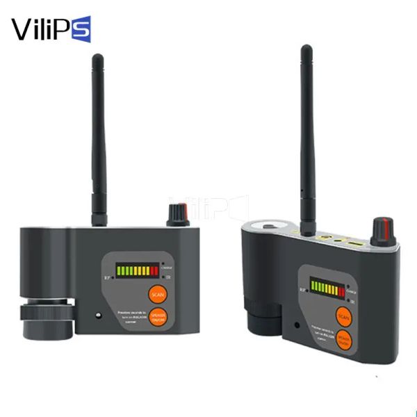 Rilector Vilips laser infrarot scann detektor antispy rf detektor infrarot laser gsm wifi segnale erkennung kamera objektiv scannen