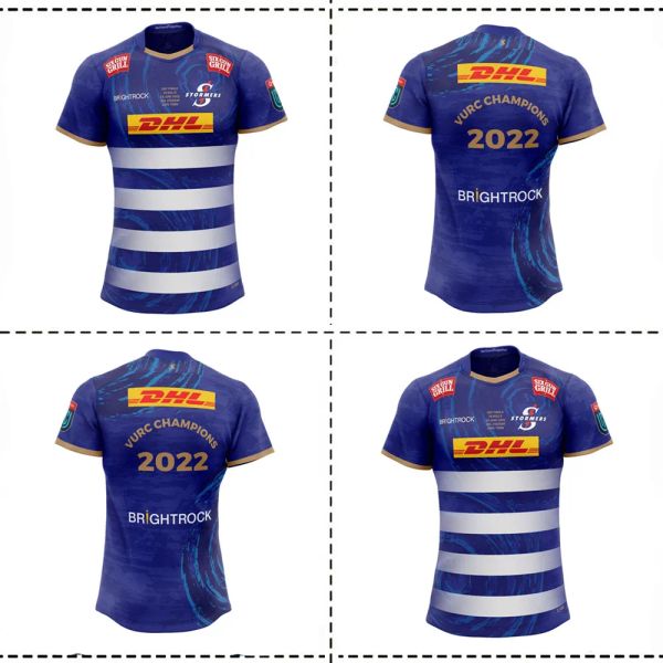 Rugby 2022 Stormers Champions Jersey 2022/23 Stormers Home Rugby Training Jersey Size S5XL