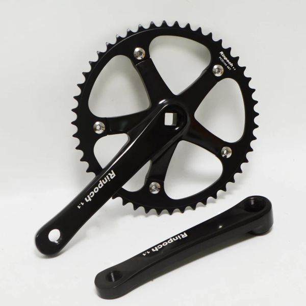 Запчасти rinpoch 1.1 Retro Style Одно скорость алюминиевого сплава Crankset 48T Цепочка BCD144 для велосипеда с фиксированной передачей