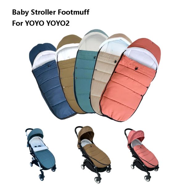 Acessórios Universal Baby Stroller Macks Bolsa de sono Meias impermeáveis para Yoya Yoyo2 Acessórios para carrinhos de bebê de fôlego yoyo2