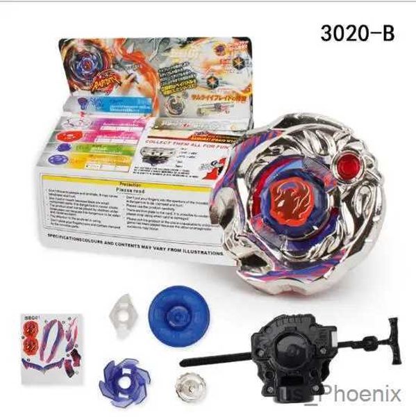 4d Beyblades B-X Toupie Burst Beyblade Spinning Top Zero-G BBG01 Samurai Ifraid W145CF Lançador para crianças Presente