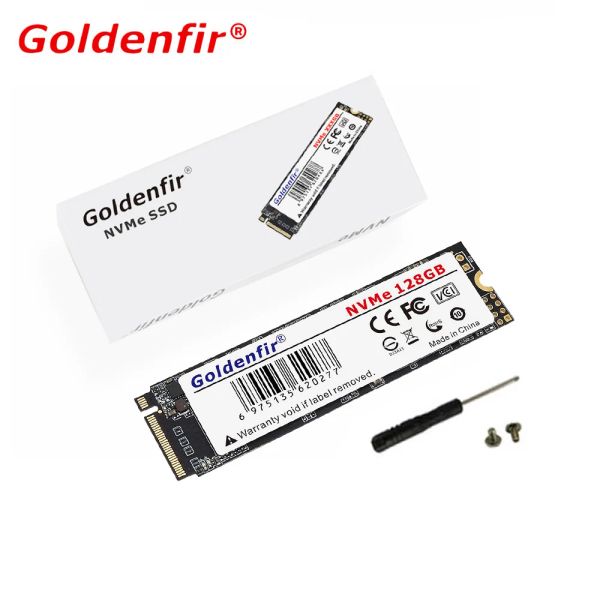 Drives M2 SSD PCIE GOLDENFIR 128GB 256GB M.2 NVME DISCO SOLID ESTADO SOLID TRANDE MSI Notebook/ThinkPad P50