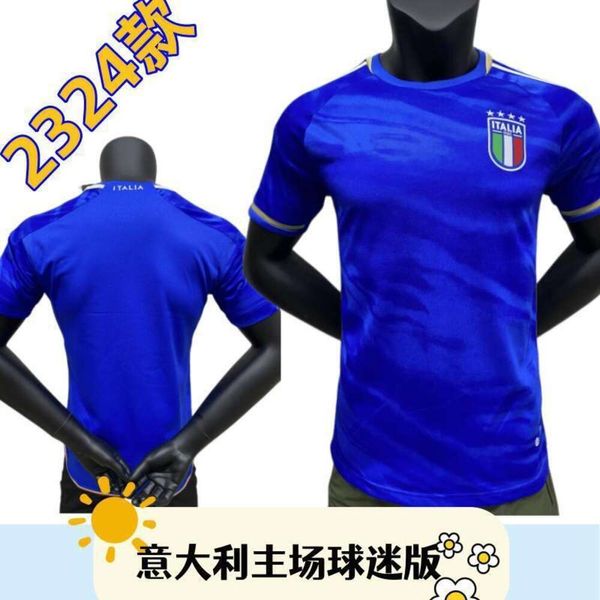 Herren 2324 Italienische Jersey Fan Edition Cup Drucknummer