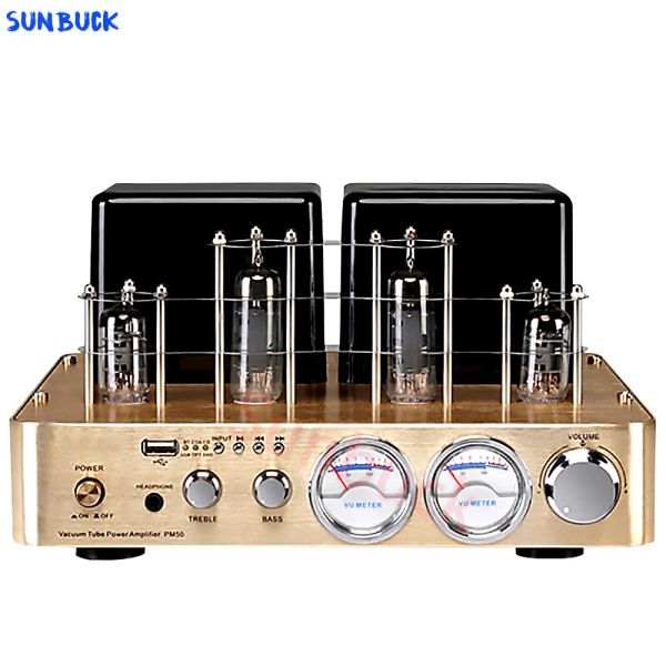 Amplificatore sunbuck fibra coassiale 5.0 tubo bluetooth amplificatore 6f1 uscita cuffia HIFI senza perdita