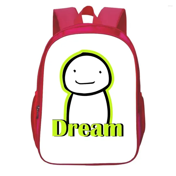 Sırt çantası Dreamwastaken Girls Toddler Cartoon Game Snapsack Bebek Çocuk Rucksack Mochila Kız Hediye 13 inç çanta