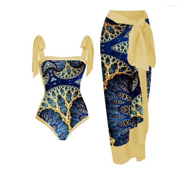 Pannello da nuoto da bagno da bagno alla moda in un pezzo di costume da bagno monopezzo abito da surf indossare donne coprono la spiaggia estiva del bagno