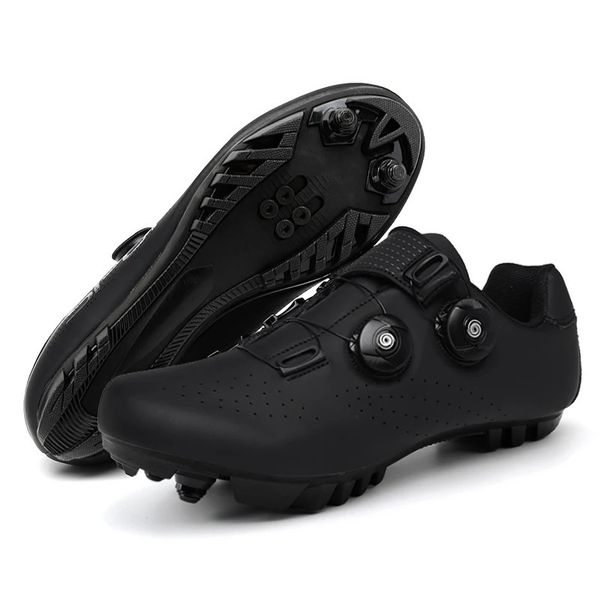 Bisiklet Sneaker Mtb Erkekler Spor Yol Bisiklet Botları Düz ​​Yarış Hız Spor Ayakkabı Trail Dağ Bisiklet Ayakkabı SPD Pedal Bisiklet Ayakkabı 240416