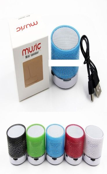 A9 LED Mini Bluetooth -Lautsprecher A9 TF USB FM Wireless tragbarer Musik -Soundbox3 100pcs UP5286933