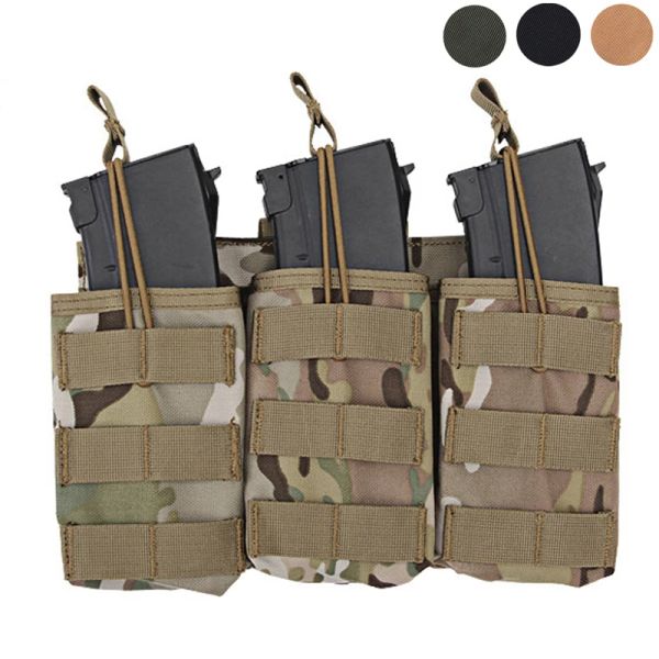 Holsters Tactical Magazine Cases singolo / doppio / triplo AK M4 fucile MOLLE MAG Case