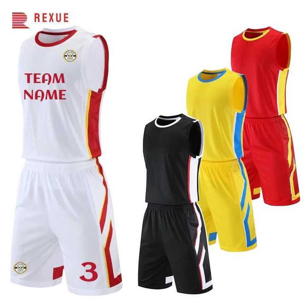 I fan tops Tees 2023 Basketball Maglie da basket Basket Pants Sublimation Nome Shorts Atletic Shorts Atletic Shorts Set for Youth Men Kids Y240423