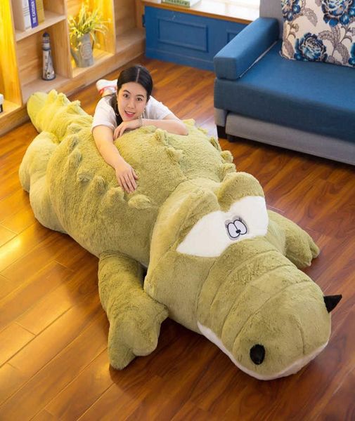 Crocodile Pluxh Toy Toy Sleeping Pillow Doll Creative Big Girl Girl do Dia dos Namorados Doll líquido Ular Duas cores estão disponíveis H10258006340