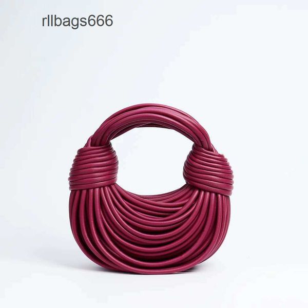 Botthega Bag Small Hand Double Womens Borse Designer Knot Knitt BrandBag Brand Lady Borse Pull Venata Borse Round Noodle Bestiame bestiame 2024 LC2P