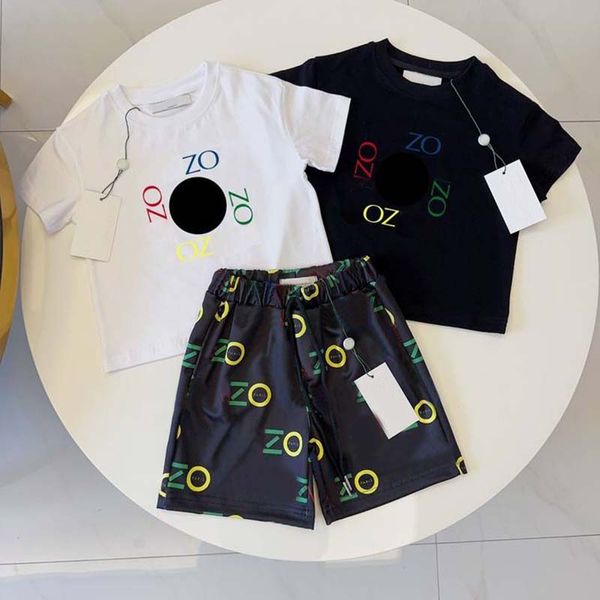 Designer Kids T -Shirts Shorts Sets Tiger Brand Baby Kleinkind Jungen Mädchen Kleidung Set Kleider Sommer weiß schwarzer Luxus -Tracksuit Jugend 05EK#