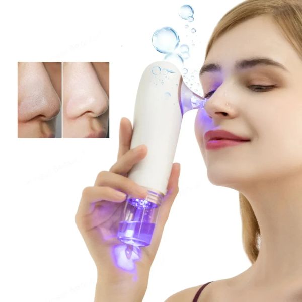 Scrubbers Elektrische Gesichtsreinigung mit Schwarzkopf -Entferner Staubsaugerin Blackhead Acne Remover Schrumpfporenfeuchter Porenreiniger