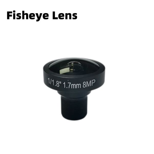 Lente CCTV 4K Lente 8megapixel Fisheye 1/1,8 polegada 185 graus M12 Mount Lens 1,7mm para IMX178 Sensor 4K Câmera frete grátis Frete grátis