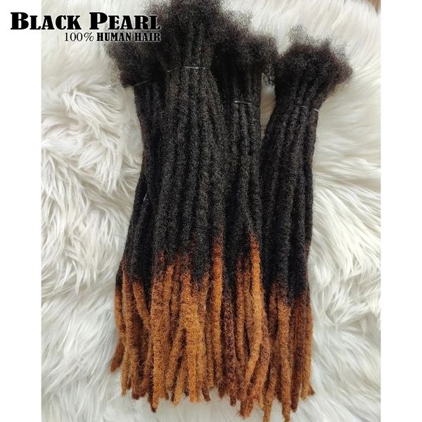 İnsan saçları dreadlocks loc binky düz% 100 insan saçı dreadlocks% 100 insan saçı dreadlock 240409