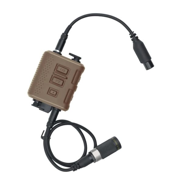 Aksesuarlar PTT V60 V20 Taktik Verici ALICI KONNTER AMP Kulaklığı COMTAC3 Kulaklık 6 Pin Adaptör Kablosu KN6 - U174/U SET