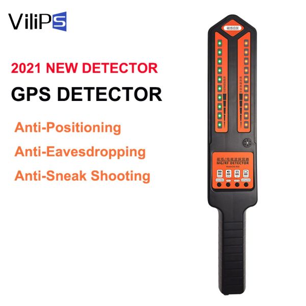 Dedektör Vilips Kablosuz Sinyal Dedektörü Antitracting Antitracking İzleme Cep Telefonu Sinyal Tarama Araç GPS Arama Cihazı DS810
