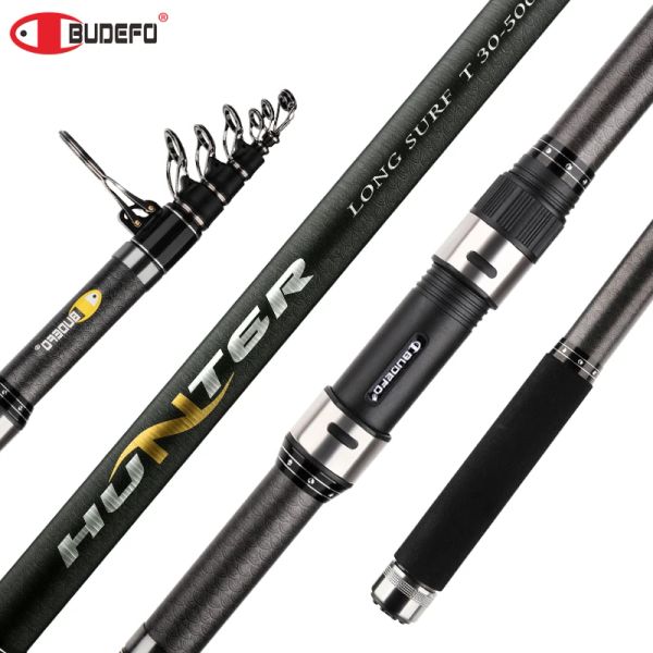 Accessoires Budefo Telescopic Surf Spinning Fishing Rod 3.9/4.2/4,5/5.0/5,3 m