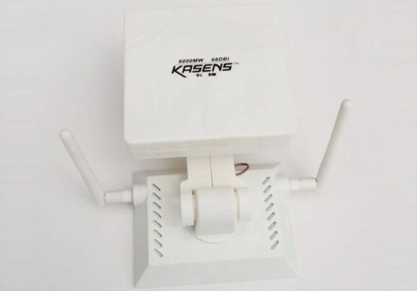 Radio KS1680 High Power 3000m WiFi ADAPTOR USB ANTENA WIFI ANTENA 802.11B/G/N Amplificador USB 2.0 Receptor de rede sem fio