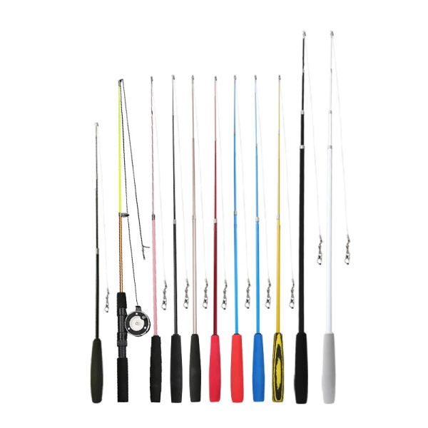 Accessori a quattro sezioni Stick gatto telescopico 180 cm Super Long Fishing Cat Cat Cat Cat Teaser Stick Ast Gay per l'allenamento dei gattini Esercitati