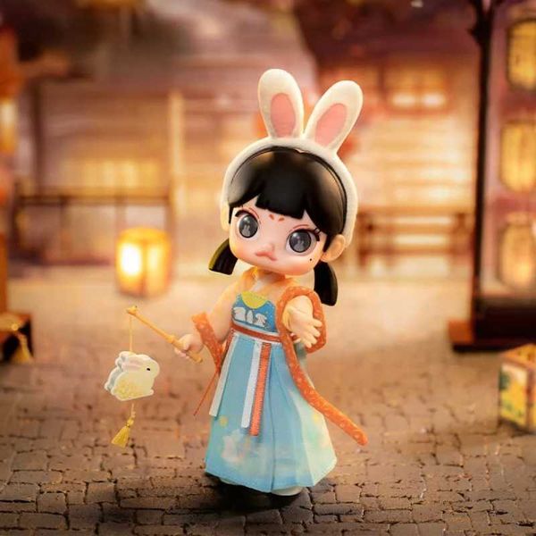 Слепая коробка Molly Garden Lantern Festival Series Movable BJD 1/12 Кукла фигура Симпатичная украшения коллекция модель девушки подарки Yoys Y240422