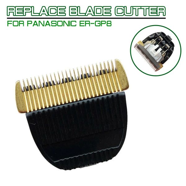 Clippers Cerâmica Titânio Substitua a lâmina Cabelo de cortador de cabelo Razor Ferramenta Cabeça de ferramentas para Panasonic Ergp8 1610 1611 1511 153 154 160 VG101