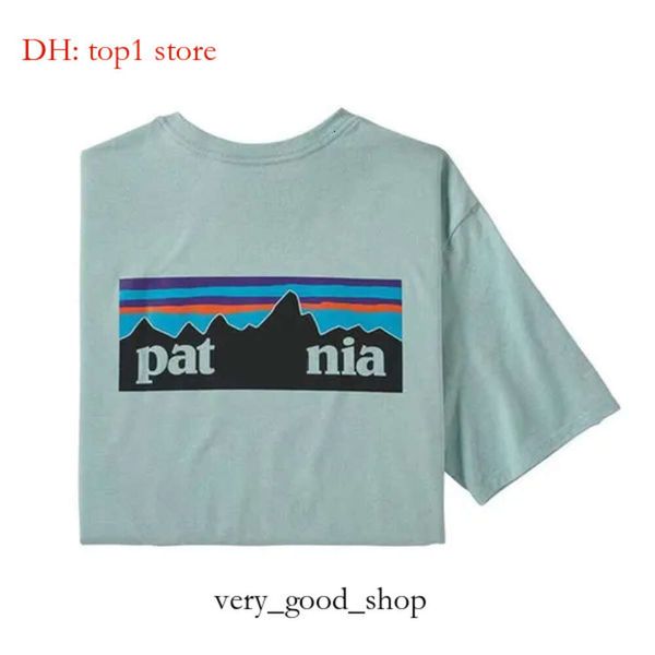 Patagoni T-Shirts Luxusmarke T-Shirts Colored Design Kleid Haikyuu Casual Letter Fashion Styles Kleid Reisen Kleid Kleid Kleid Kleid mit weißen Paar Hemden sehr schön 5367