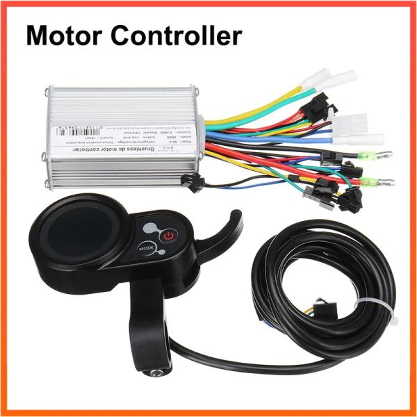 Controllo unità di controllo 24v48v 350W per controller Ebike scooter con display intelligente per motore ebike motore senza spazzole