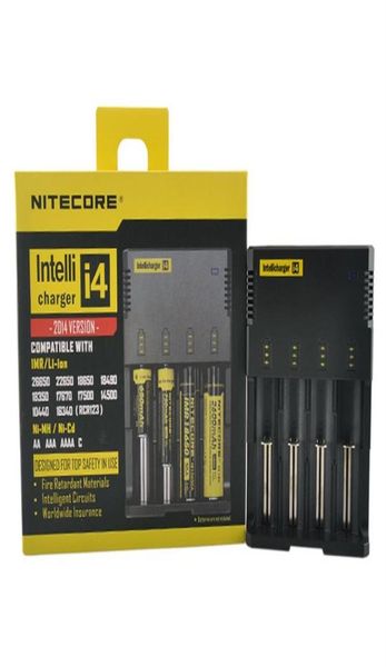 Nitecore I4 Зарядное устройство Universal Зарядное устройство для 18650 16340 26650 10440 AA AAA 14500 Batterya38a217220987
