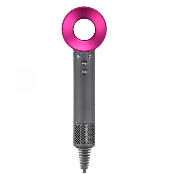 Secador de cabelo de controle térmico, secador de sopro de 1600W com difusor, acessórios profissionais portáteis para secadores de cabelo para mulheres cabelos encaracolados