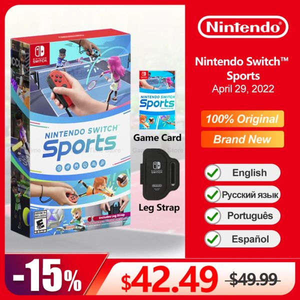 Offerte Nintendo Switch Sports Nintendo Switch Game Offerte al 100% Card di gioco fisico originale ufficiale per Switch OLED Game Console