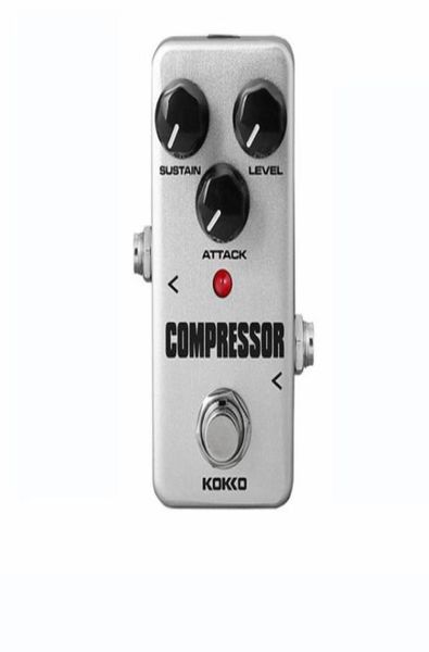 Kokko FCP2 Compressor Gitarre Effect Pedal Mini Elektro -Bass -Gitarreffekte Ture Bypass 9442106