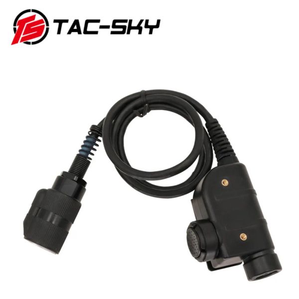 Аксессуары Tacsky Tactical Ptt AN/PRC 148 152 6PIN SILYNX PTT Адаптер, совместимый с тактической охотой на стрельбу из охоты на Comtac Sordin Hearset