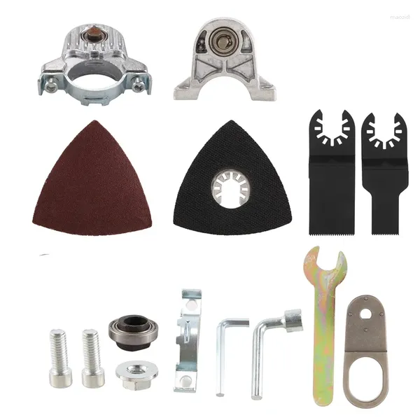 Elektrischer Winkelschleifer Modifikationswerkzeug Schneidmaschinenadapter-Kit-Holzbearbeitungs-Oszillationsadapter