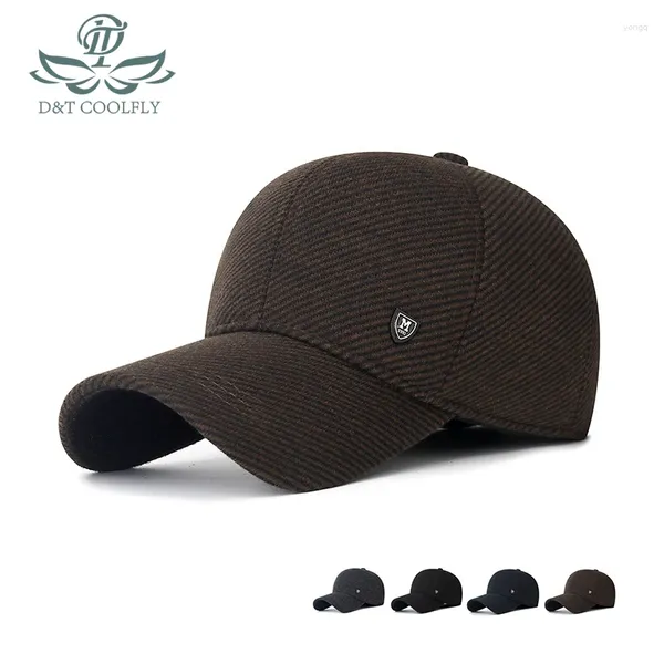 Tappi a sfera DT 2024 Cap da baseball Fashion Men Donne Vintage 2 Style Protezione OAR MATERIALE REGOLABILE Mantieni il caldo Casual Solido