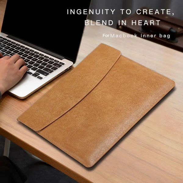 Корпус с рукавом ноутбука для ThinkPad X1 Carbon Yoga Nano Gen 9 8 7 6 5 4 3 2 1 x13 веганский кожаный пакет для пакета мешочек 240409