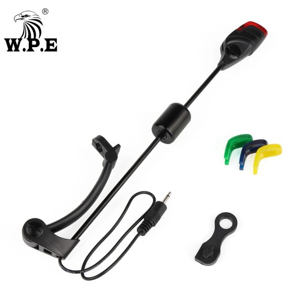 Accessoires W.P.E 1PCS Karpfenfischerköder Alarm Swinger Multicolor -Illuminated Swinger Elektronische LED -Bissindikator Karpfenfischerei Tackle